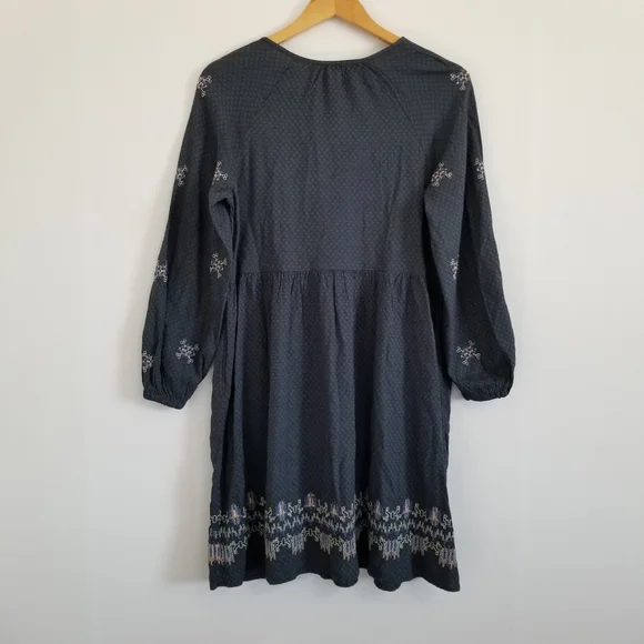 Knox Rose Blue and Purple Embroidered Dress - Picture 8 of 11